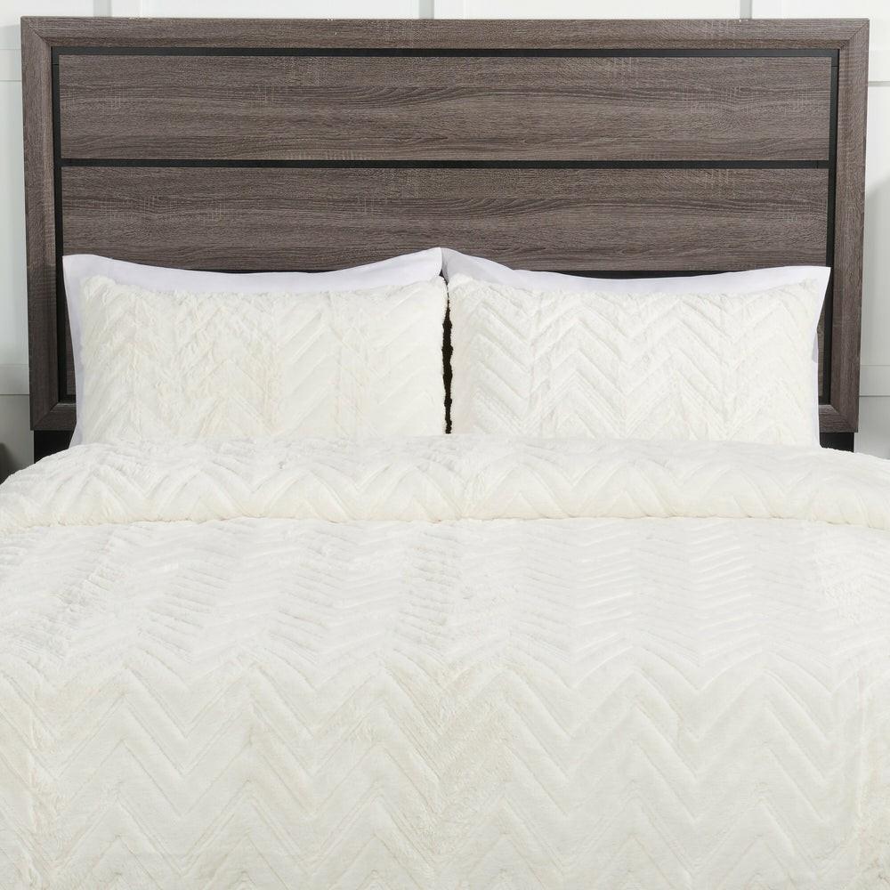 Tilda 3-Piece Full/Queen Comforter Set – White Bedding