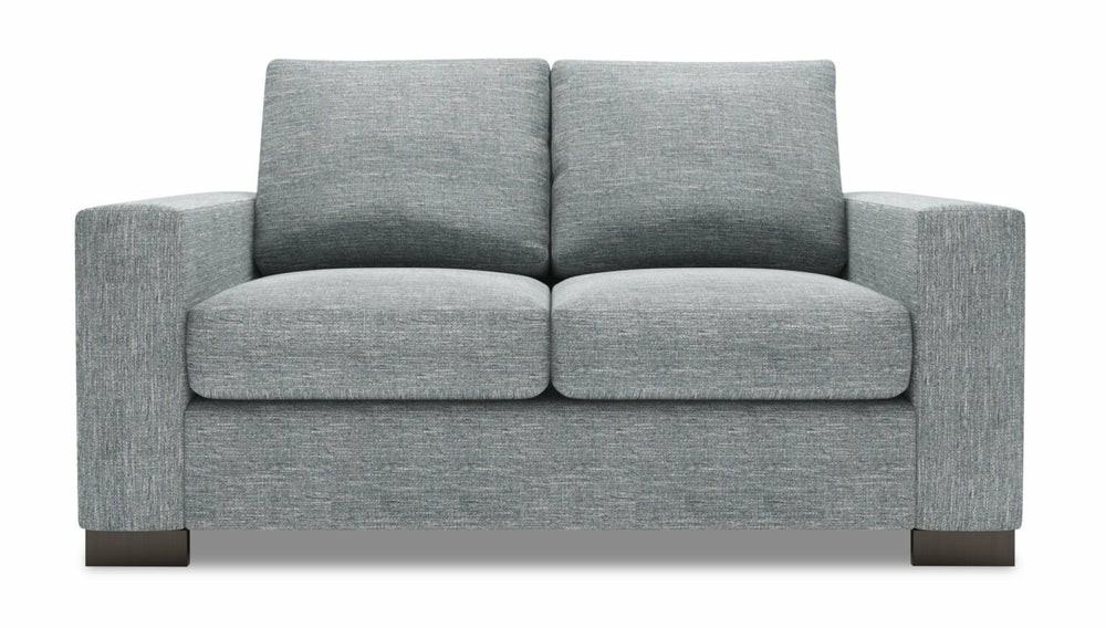 Track Loveseat – Luna Pewter Furniture