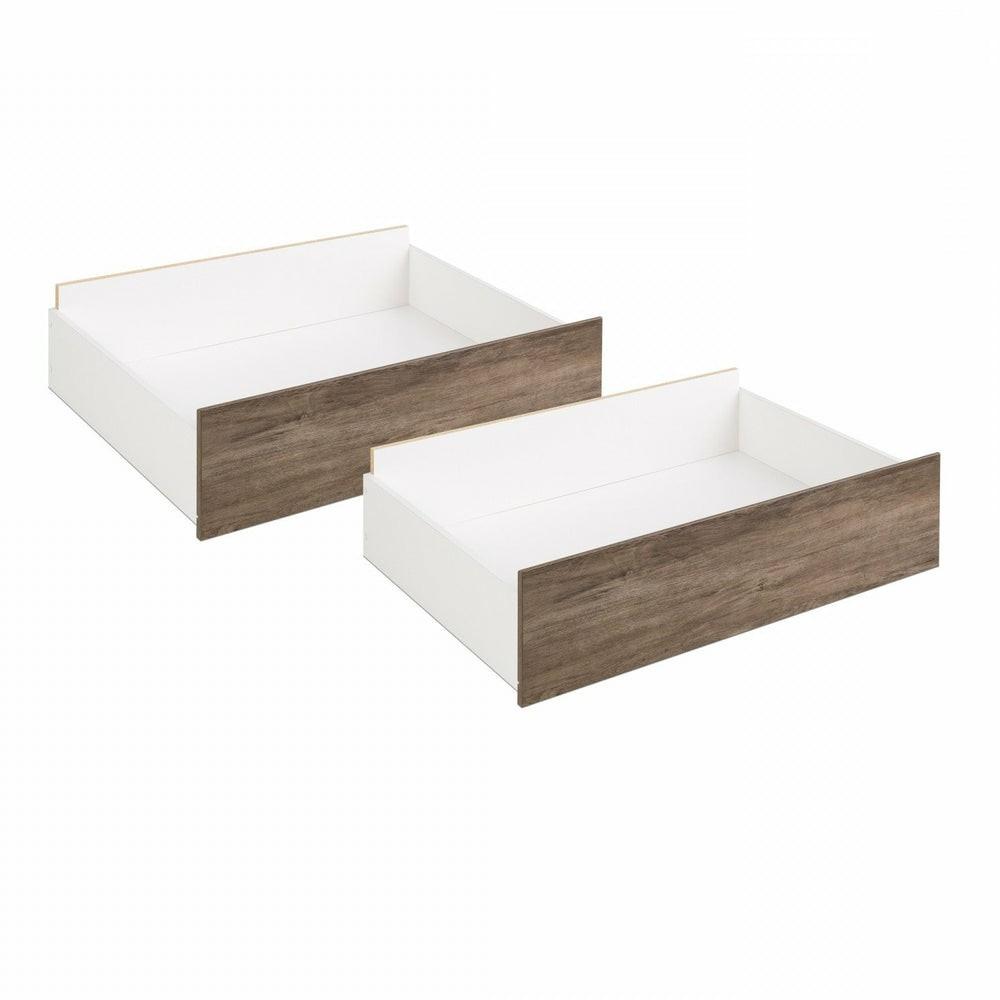 Under-Bed Grey Storage Drawer – Set Of 2 Bedroom