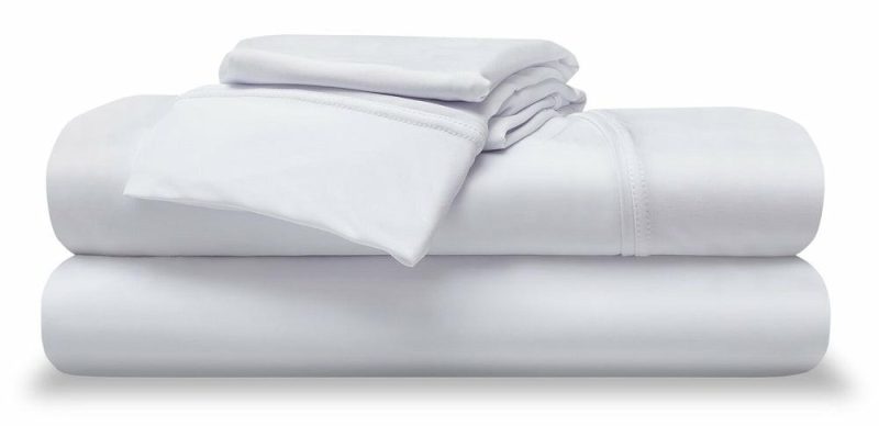 Ver-Tex™ Performance 4-Piece Queen Sheet Set – Bright White Bedding