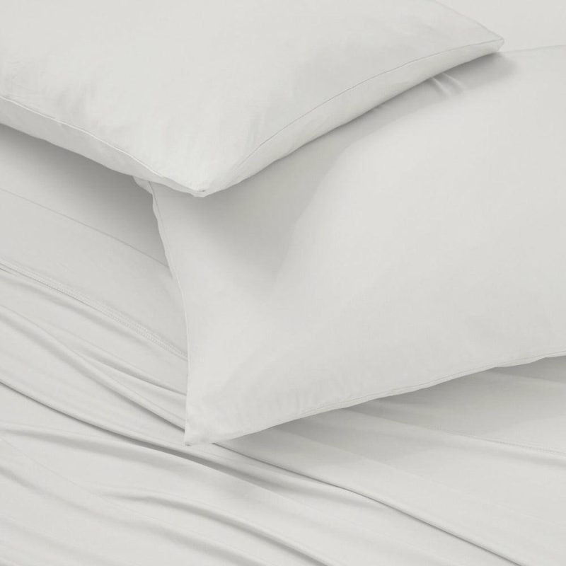 Ver-Tex™ Performance 4-Piece Queen Sheet Set – Bright White Bedding