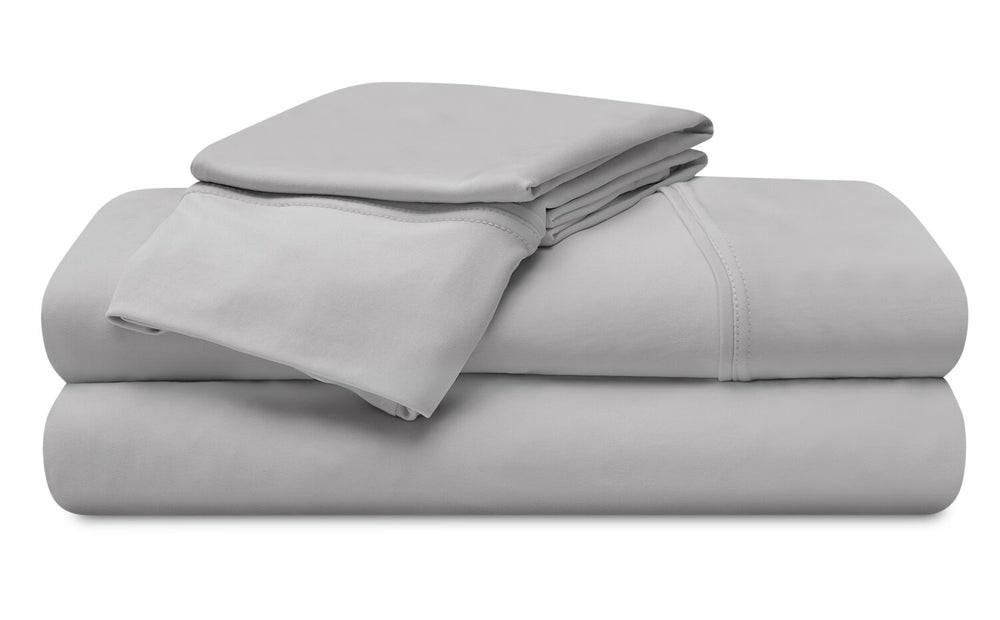 Ver-Tex™ Performance 5-Piece King Split Sheet Set – Light Grey Bedding