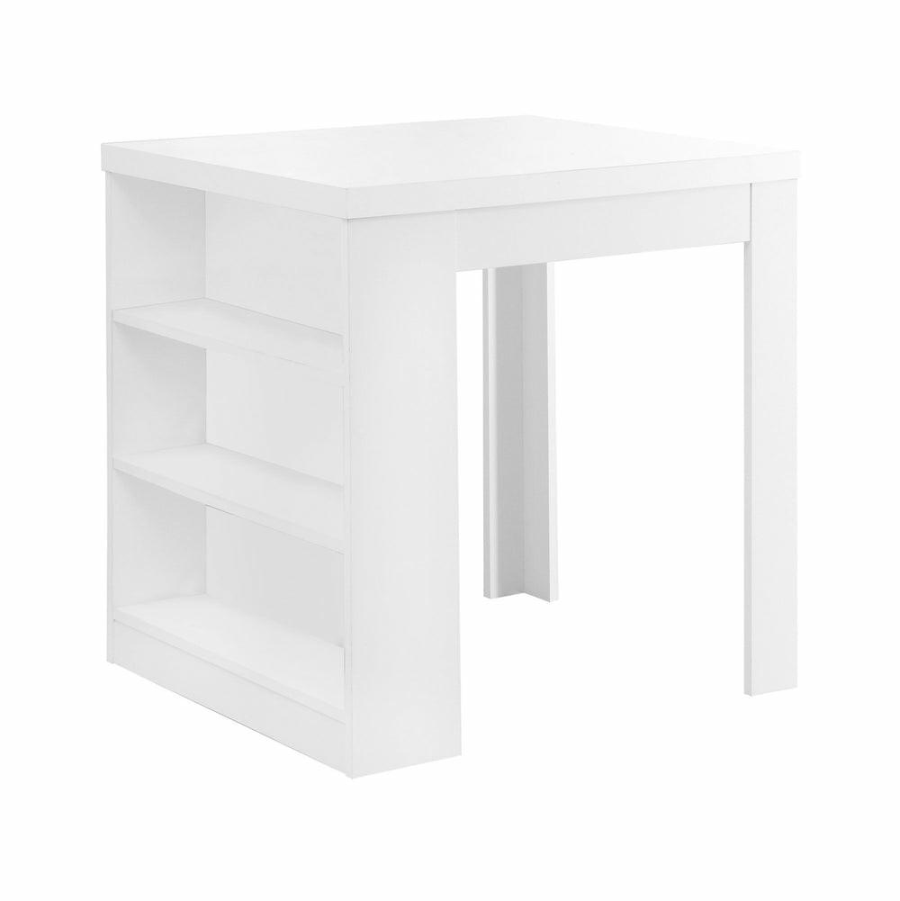 White Counter Height Dining Table Dining Room