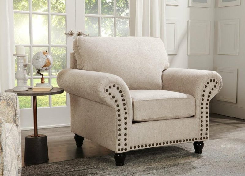 Wynn Chenille Chair – Linen Furniture