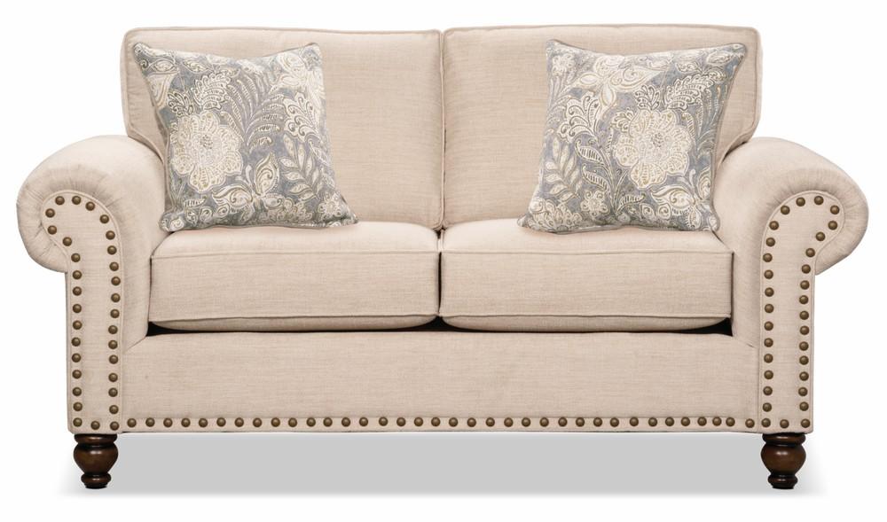 Wynn Chenille Loveseat – Linen Furniture