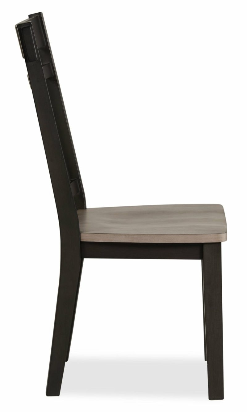 Zao Dining Chair, Wood, Melamine – Brown Dining Chairs