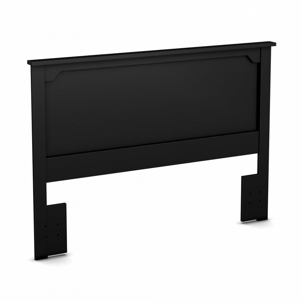 Fusion Full/Queen Headboard – Pure Black Bedroom