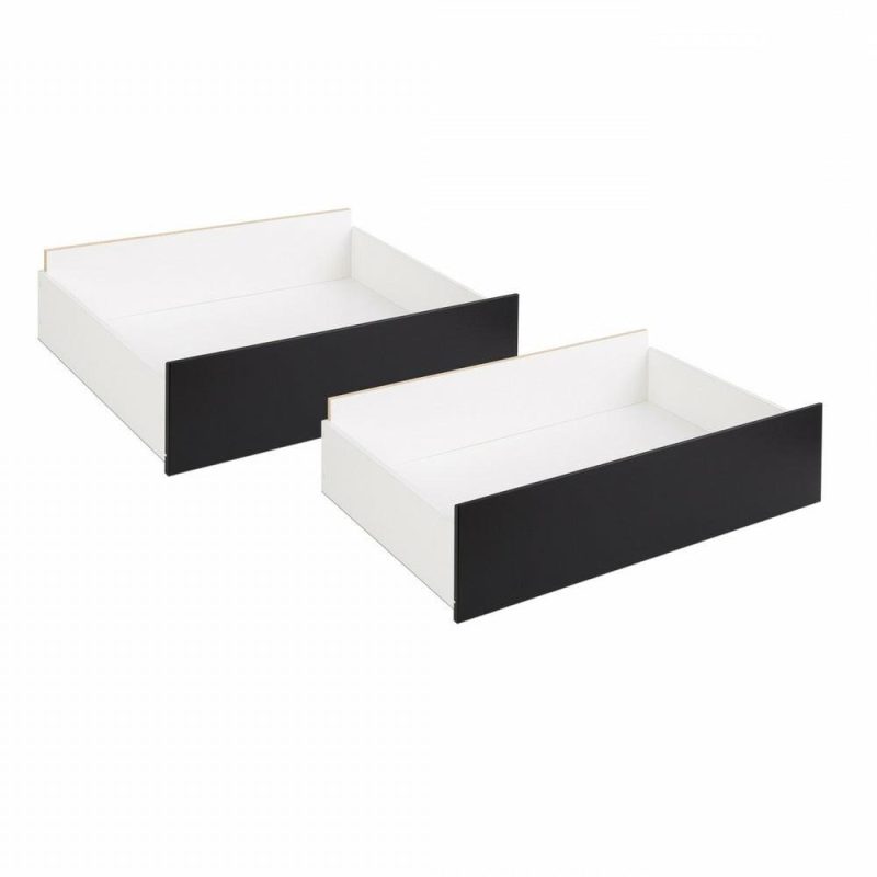 Under-Bed Black Storage Drawer – Set Of 2 Bedroom