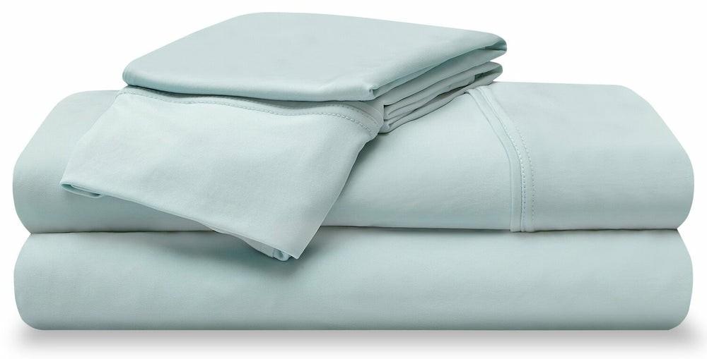 Ver-Tex™ Performance 4-Piece Queen Sheet Set – Misty Blue Bedding