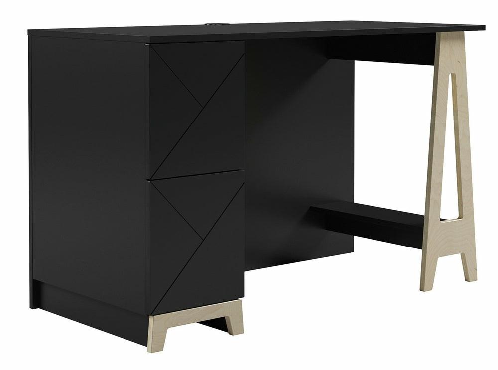 Atypik 2-Drawer Desk – Black Desks