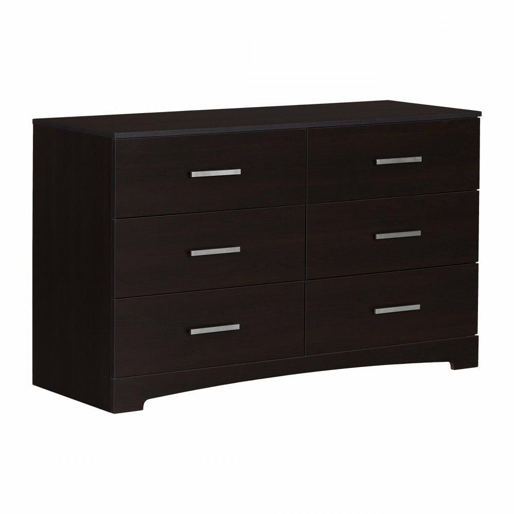 Gramercy 6-Drawer Double Dresser – Chocolate Bedroom