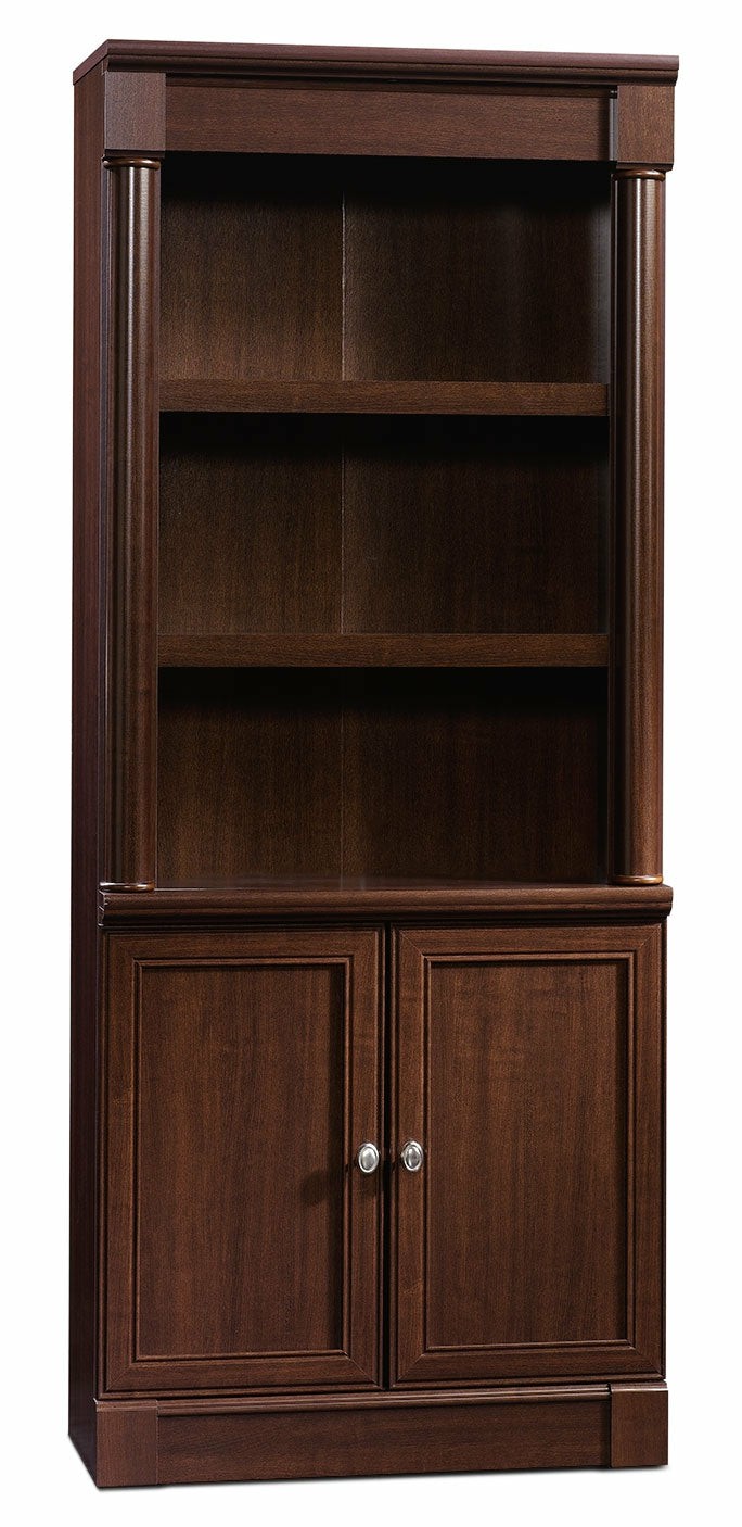 Palladia 29.97″ Library Bookcase With Doors – Select Cherry Bookcases