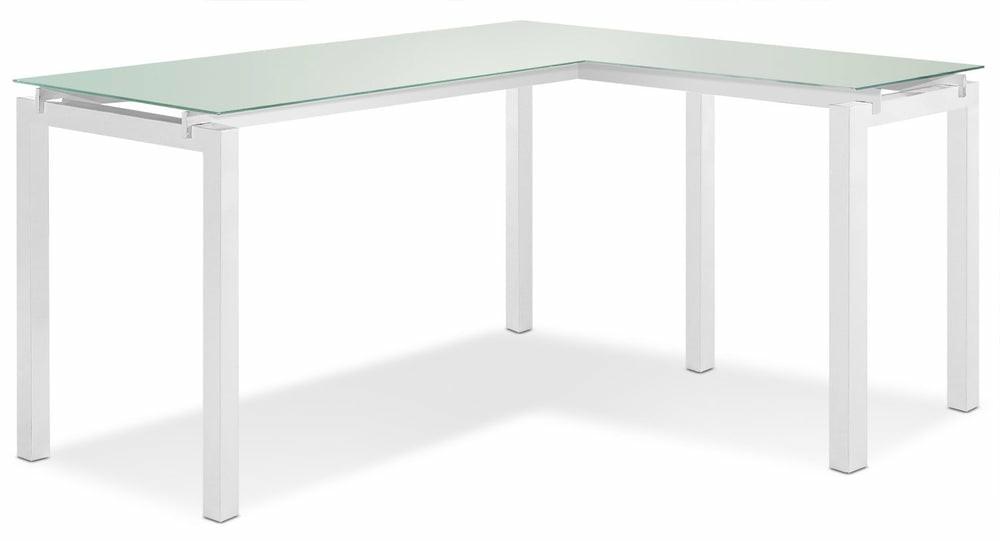 Bexley 61" L-Shaped Desk - White