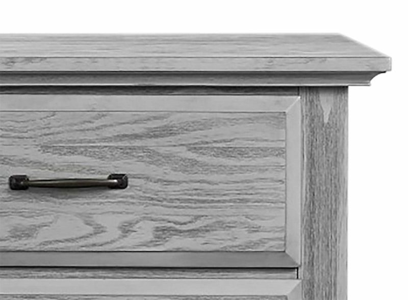 Willowbrook 6-Drawer Dresser, 56″W – Grey Bedroom